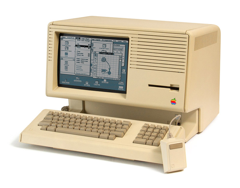 Image of the Apple Lisa computer